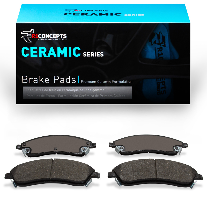 Pontiac Bonneville Brake Pads - Front - R1 Concepts - Ceramic - `04-`09
